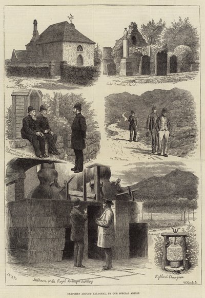 Esquisses autour de Balmoral - J.M.L. Ralston